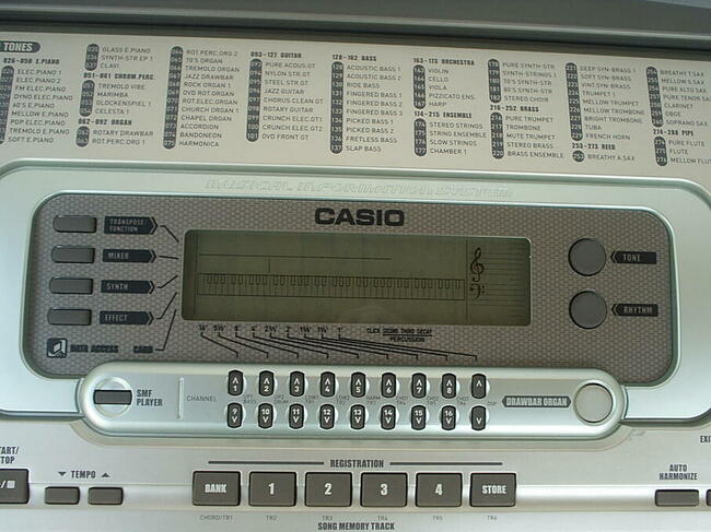 Keyboard Casio WK3300 z osprzętem, 6 oktaw, dynamika