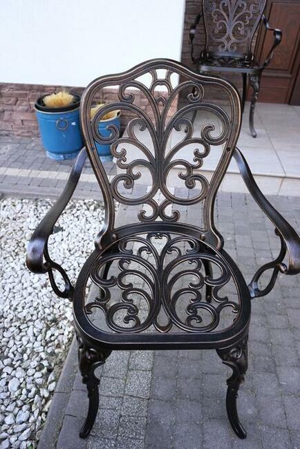 Meble ogrodowe aluminiowe