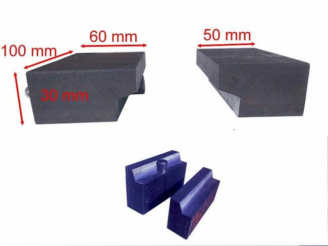 Hak góra dół + zamek do wideł Typ 2