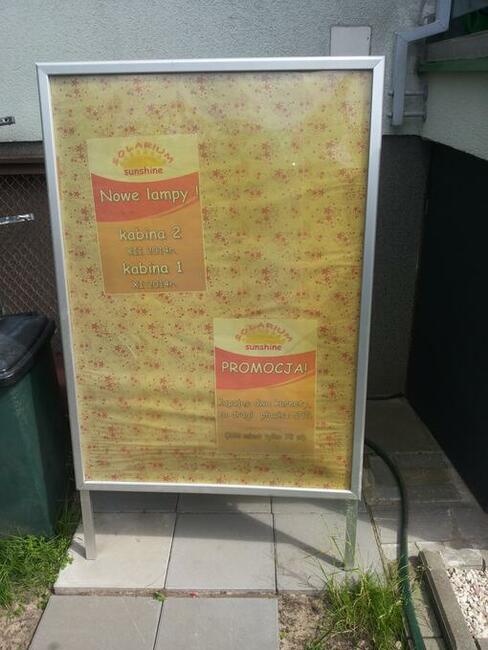 STOJAK REKLAMOWY ZEWNĘTRZNY ALUMINIUM_PLEXA