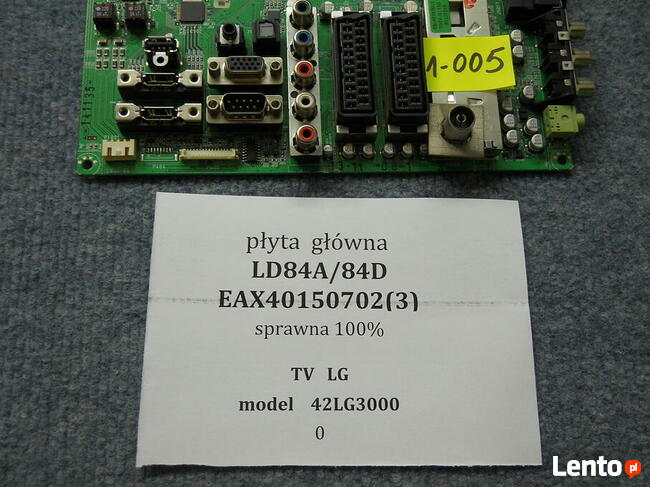 EAX40150702(3) , LD84A / 84D z TV - LG 42LG3000 1-005