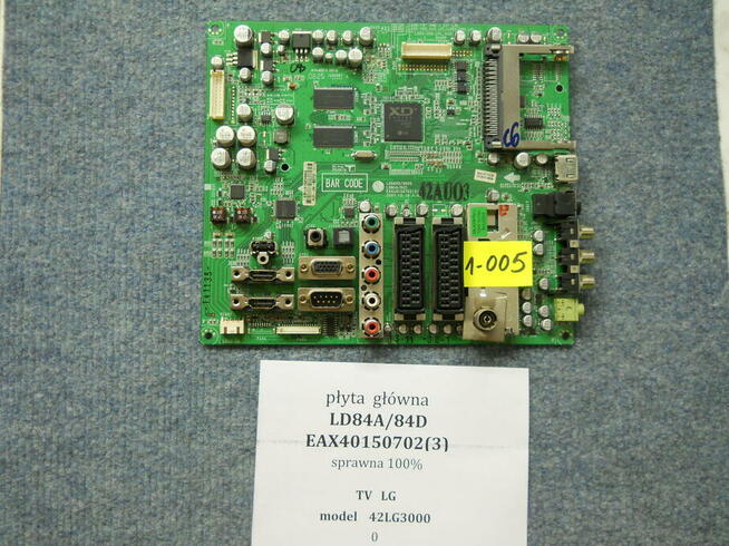 EAX40150702(3) , LD84A / 84D z TV - LG 42LG3000 1-005