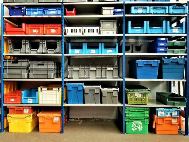 REGAŁ 60x220x312/18p Magazynowy Metalowy Garażowy Warsztatow