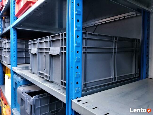 REGAŁ 60x220x312/18p Magazynowy Metalowy Garażowy Warsztatow