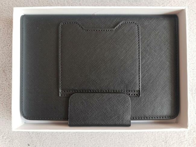 Klawiatura bluetooth ze skórzanym etui na tablet 7 cali nowa