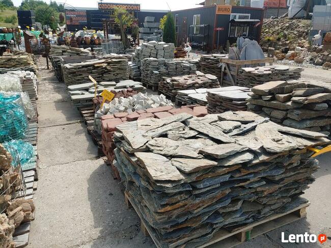 Kamień elewacyjny łupek szarogłzowy