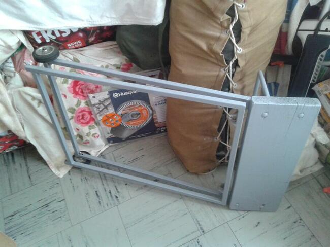 wózek , składany stojak na silnik zaburtowy