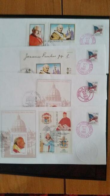 Sprzedam wydanie okolicznościowe - Jan Paweł II - koperty.