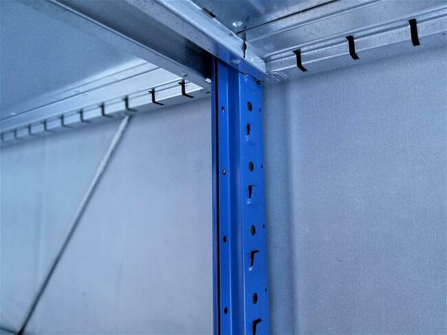 REGAŁ 60x220x312/18p Magazynowy Metalowy Garażowy Warsztatow