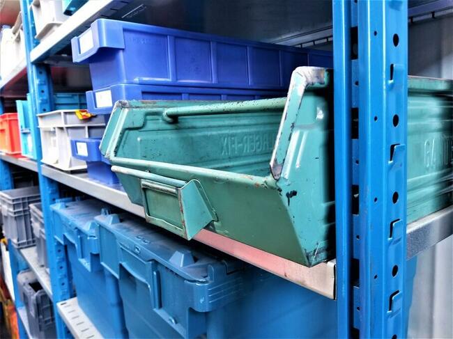 REGAŁ 60x220x312/18p Magazynowy Metalowy Garażowy Warsztatow