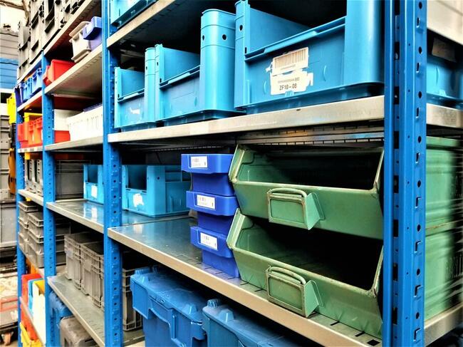 REGAŁ 60x220x312/18p Magazynowy Metalowy Garażowy Warsztatow