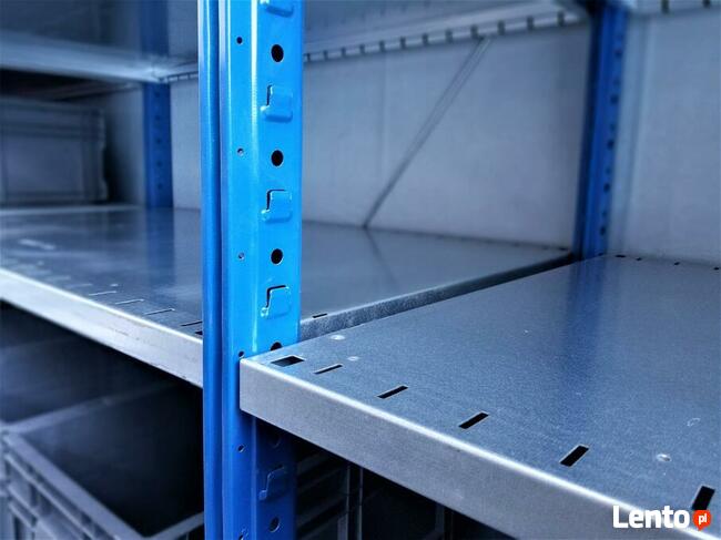 REGAŁ 60x220x312/18p Magazynowy Metalowy Garażowy Warsztatow