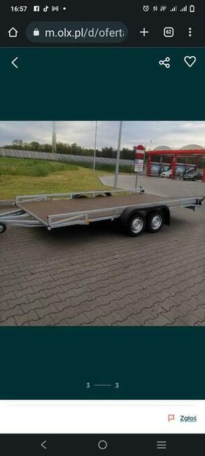 Wynajem przyczep towarowych dmc 750kg Wołów i okolice