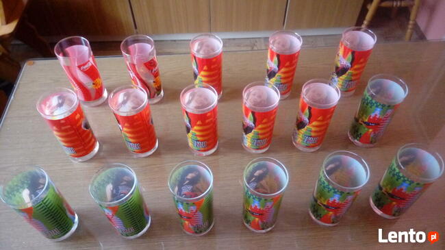 Szklanki kolorowe