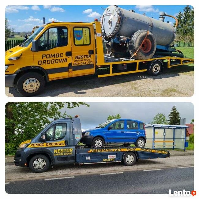 TRANSPORT MASZYN ROLNICZYCH, BUDOWLANYCH I INNYCH