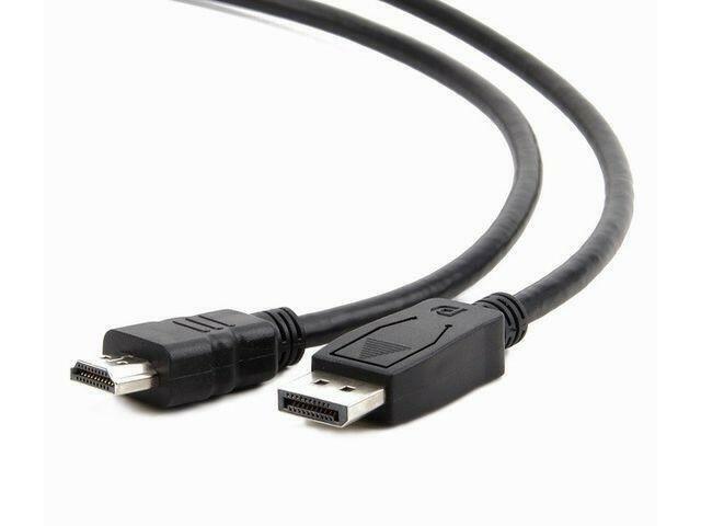 Kabel GEMBIRD DisplayPort M - HDMI M -; 3m; kolor czarny