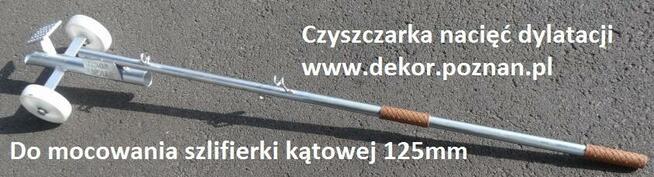 Frezarka/Czyszczarka nacinania rowków i fazowania dylatacji