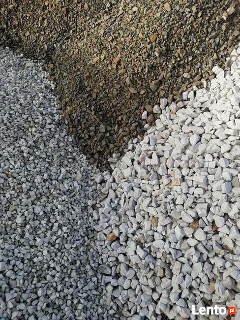 Kruszywo, koparki, transport