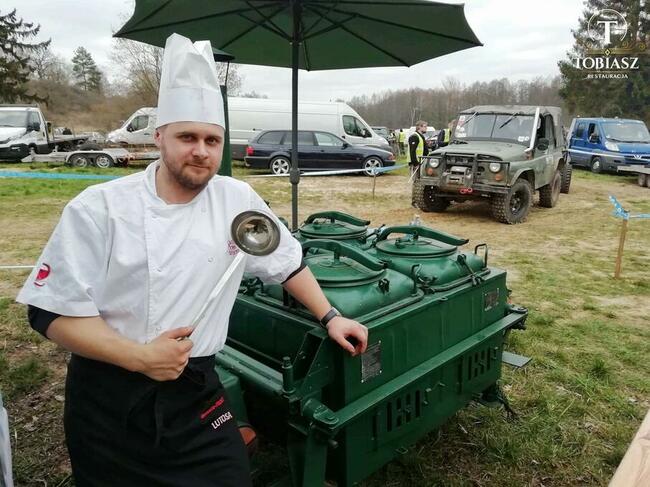 Kuchnia polowa, grochówka wojskowa, Toruń, Bydgoszcz, Gdańsk