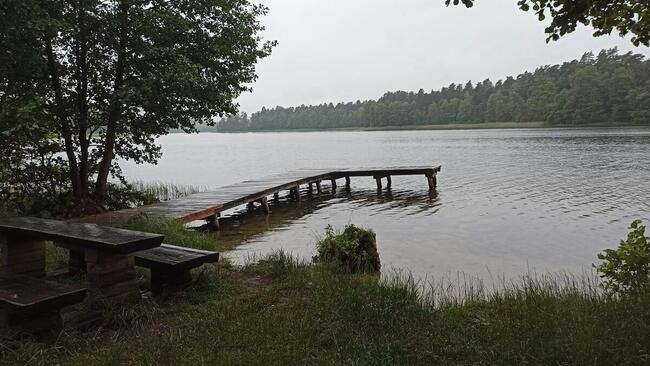Mazury, dom 10-osobowy nad jeziorem Marksoby w Jerutkach
