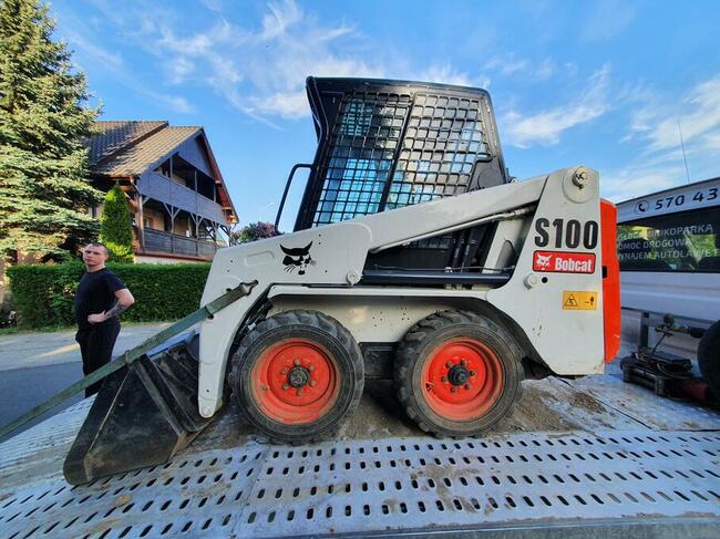 MINIKOPARKA Strzelin Usługi WYNAJEM Mini koparki