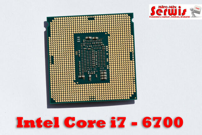 procesor I7-6700 4.0 LGA1151 + COOLER+PASTA sprawny 100%