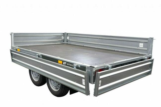 Unitrailer Przyczepa dwuosiowa hamowana 253x151 SOLID