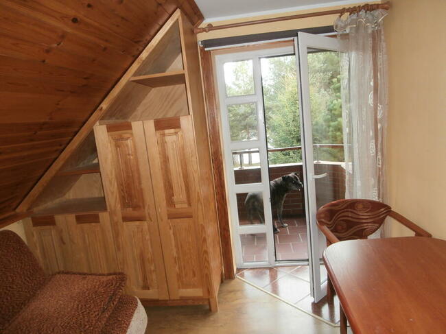 Domek nad samym jeziorem Narie ,,Warmia i Mazury.