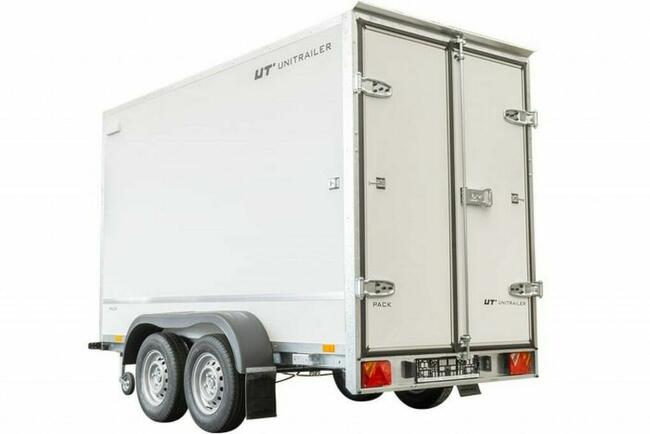 Unitrailer Przyczepa kontener FURGON 2-osie 300X148