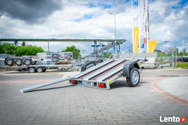 Przyczepa motocyklowa UNITRAILER MOTO 3 - na wynajem Lublin