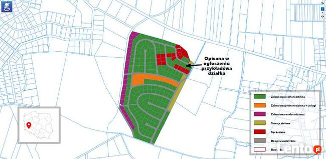 194 działki pod budownictwo jednorodzinne z Vatem