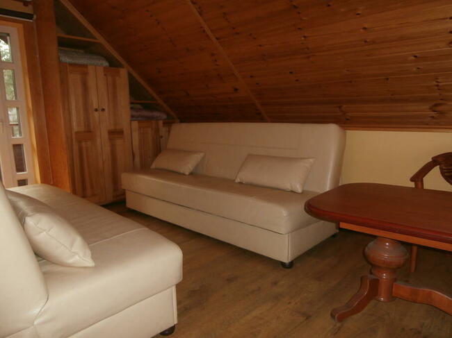 Domek nad samym jeziorem Narie ,,Warmia i Mazury.