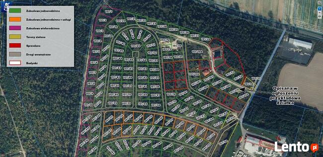 194 działki pod budownictwo jednorodzinne z Vatem