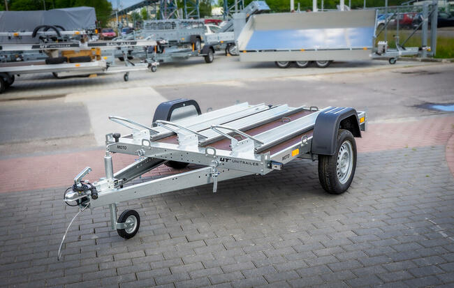 Przyczepa motocyklowa UNITRAILER MOTO 3 - na wynajem Lublin