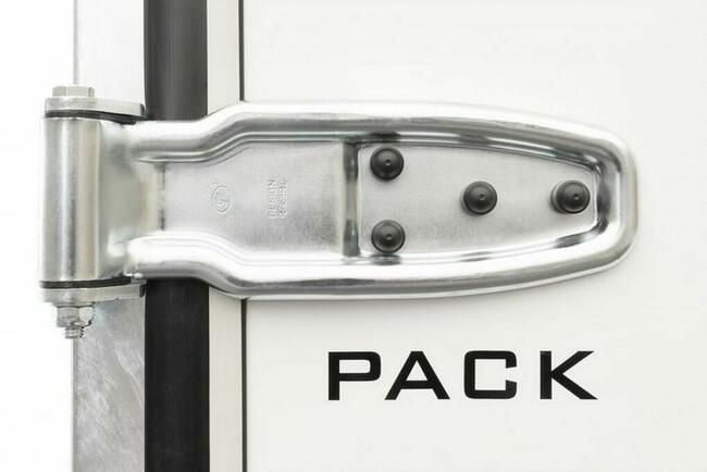 Unitrailer Przyczepa kontener FURGON 2-osie 300X148