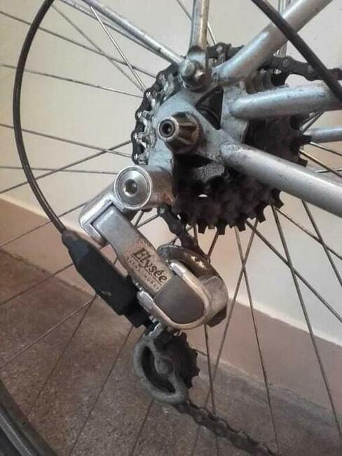 Rower damka wąskie koła 28