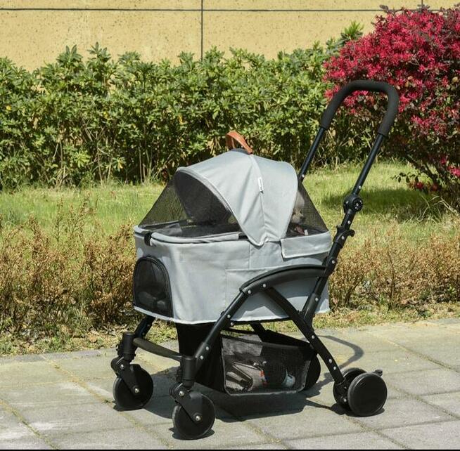 Wózek dla zwierząt 2w1 torba transportowa
