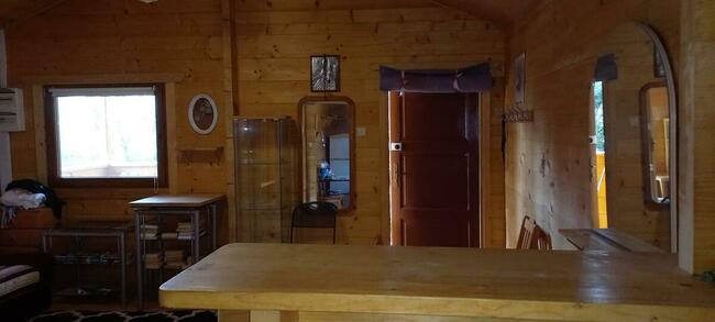 Sprzedam działkę z domkiem blisko Lidzbarku Warm. (Kierwiny)