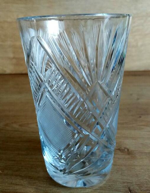 Szklanki Kryształowe 4 szt. zPRL.