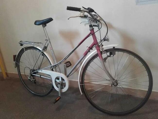 Rower damka wąskie koła 28