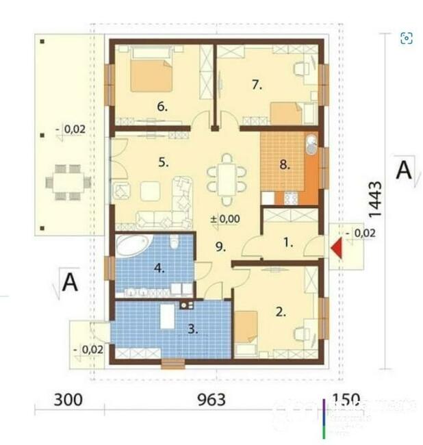 Dom, stan deweloperski, przy lesie, KAWĘCZYN