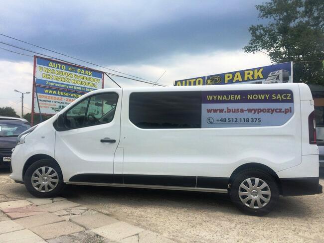 WYNAJEM BUS 9 OSOBOWY RENAULT TRAFIC LONG - NOWY SĄCZ / ZAKOPANE