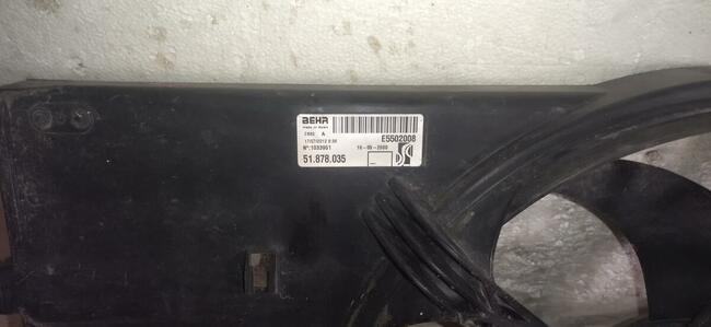 Wentylator chłodnicy Fiat Punto 51878035