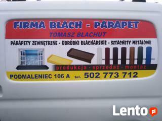 Obróbki blacharskie, parapety od ręki!!!