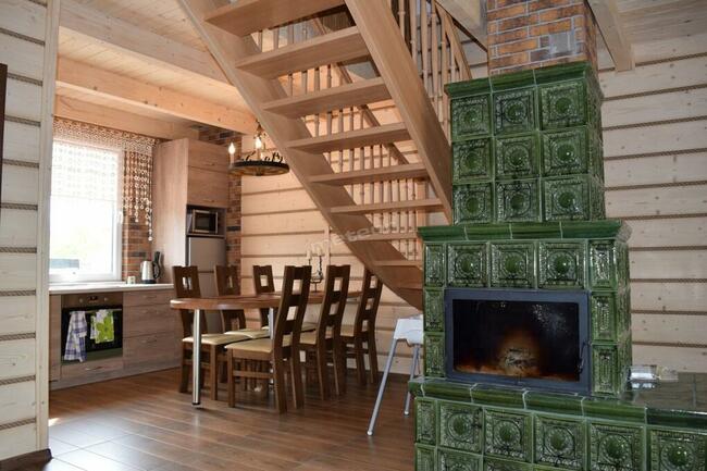 Domki letniskowe nad jeziorem