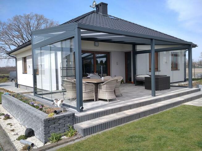 Zadaszenie tarasu, ogród zimowy