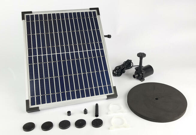 Fontanna.Pompa SOLAR.800L / h.Oczko.Staw.Basen.Napowietrzacz
