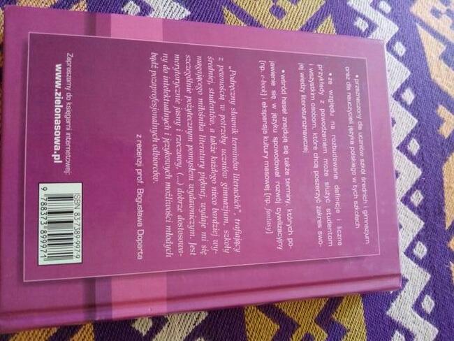 Podręczny słownik terminów literackich