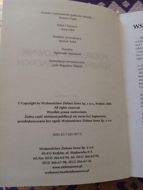 Podręczny słownik terminów literackich