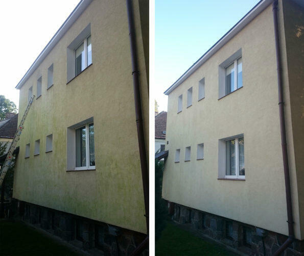 Mycie kostki brukowej, Czyszczenie kostki brukowej, Ogrodzeń